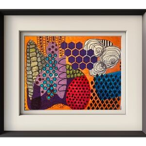 Red Motif Study - One Of a Kind